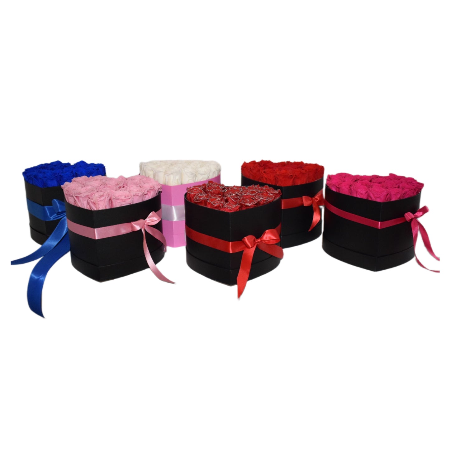 Flowerbox longlife roses - Hartbox