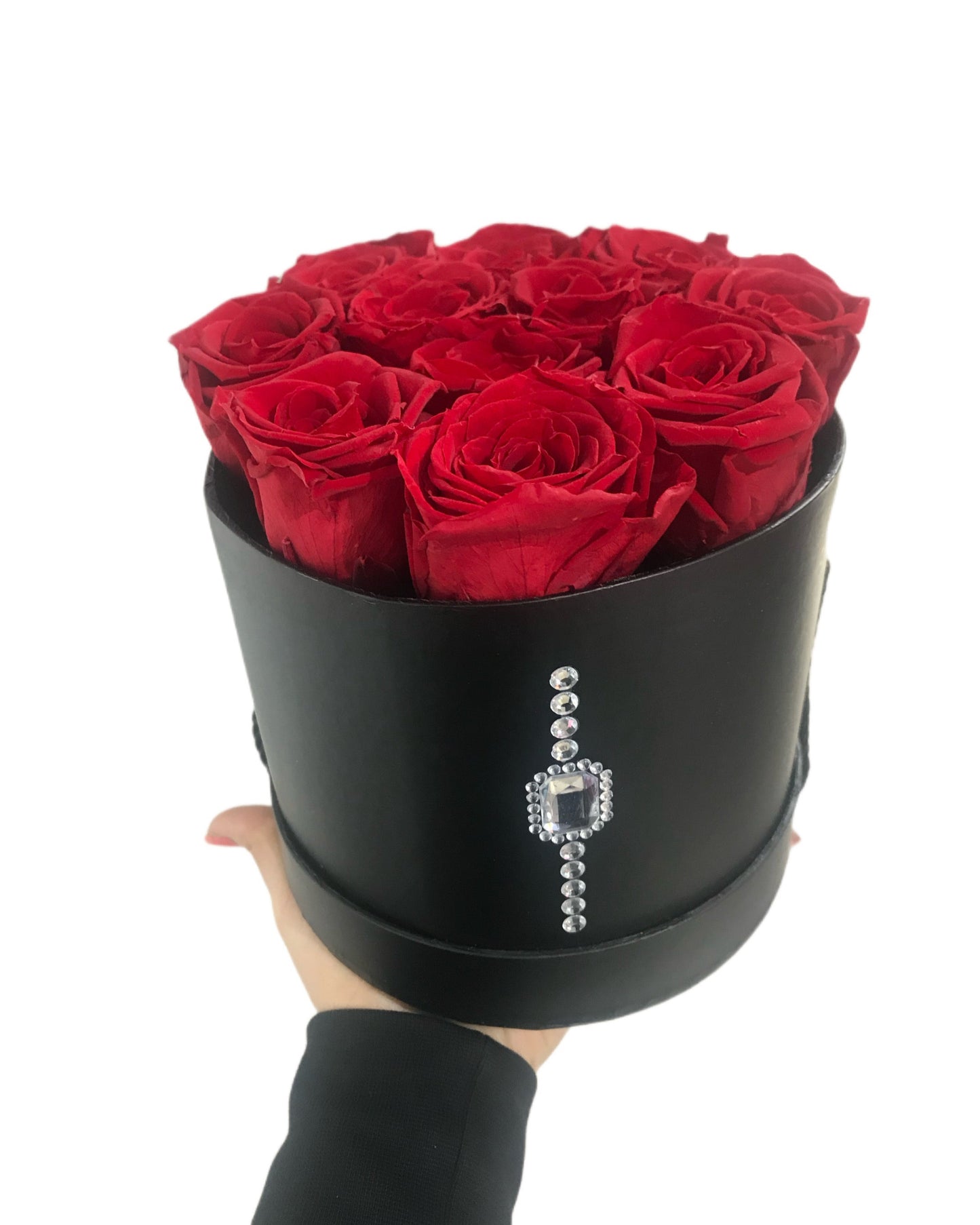 Flowerbox small - 9 Roses