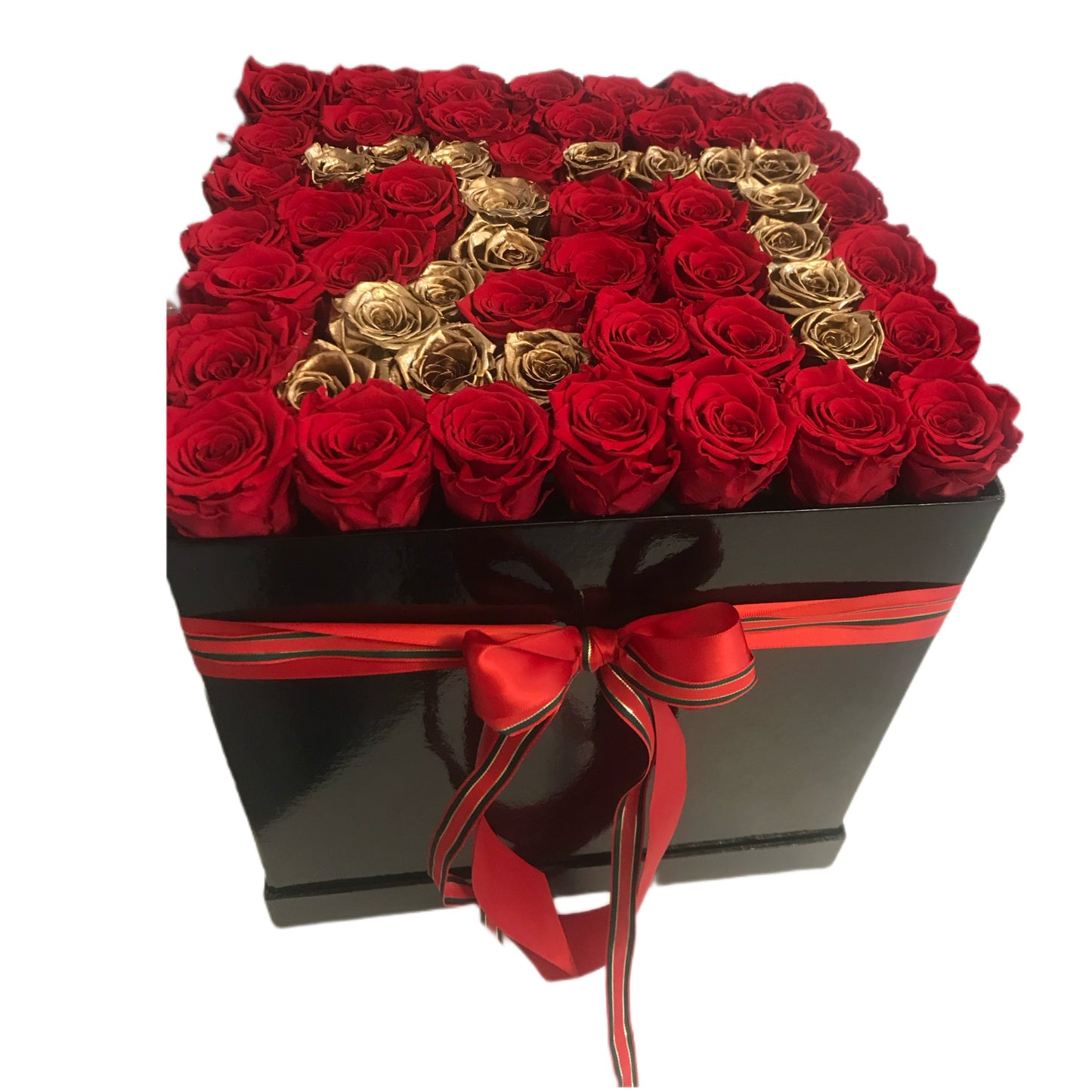 Flowerbox longlife rozen - big