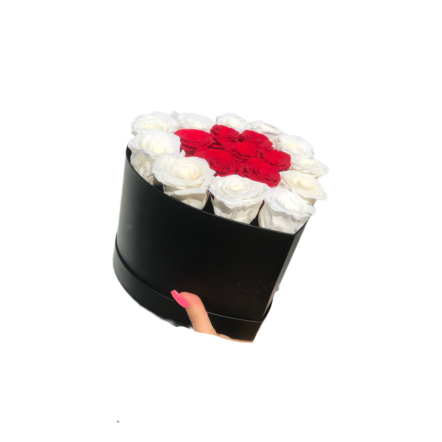 Flowerbox longlife roses - Hartbox