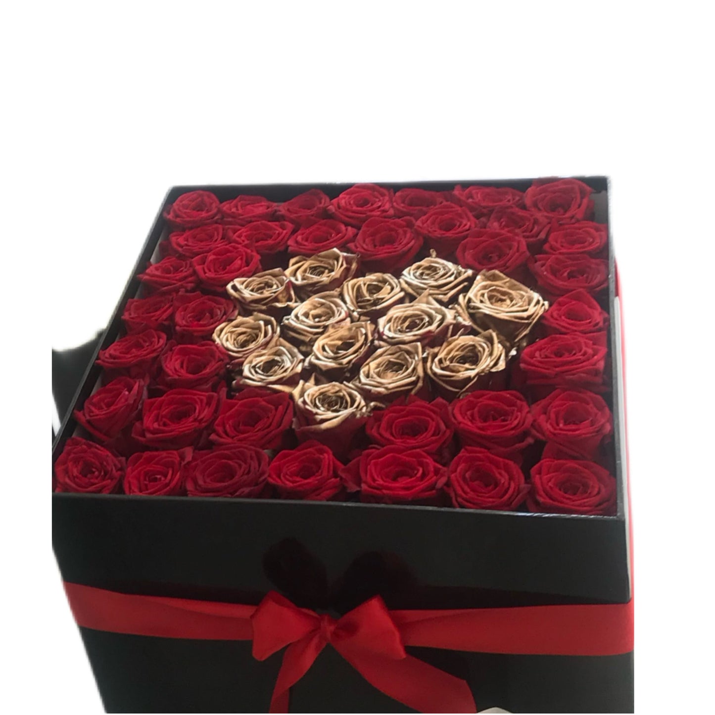 Flowerbox longlife rozen - big