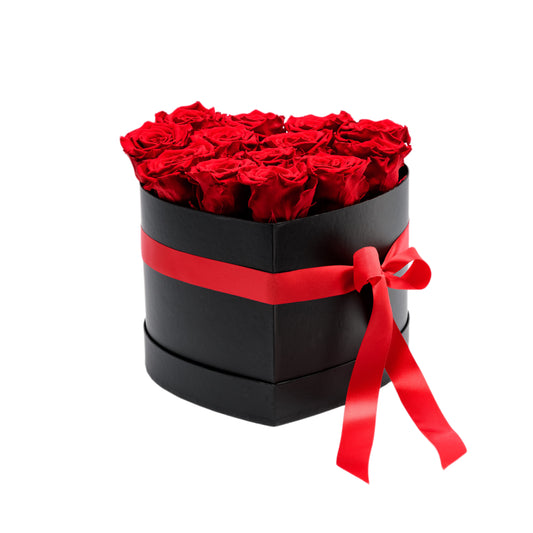 Flowerbox longlife roses - Hartbox